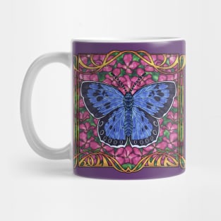 Butterfly blue Mug